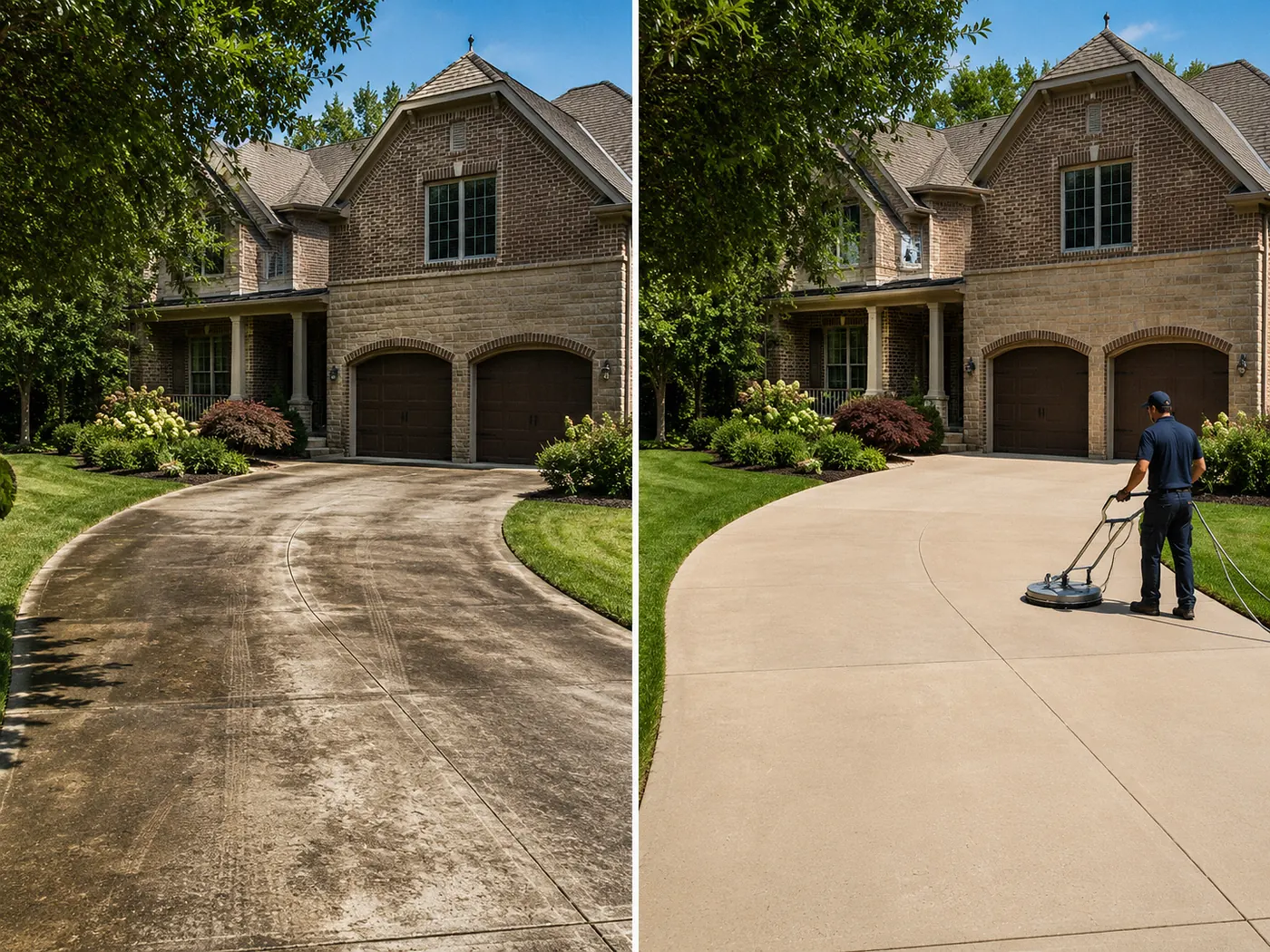 Parking garage cleaning and pressure washing in Austin-area TX